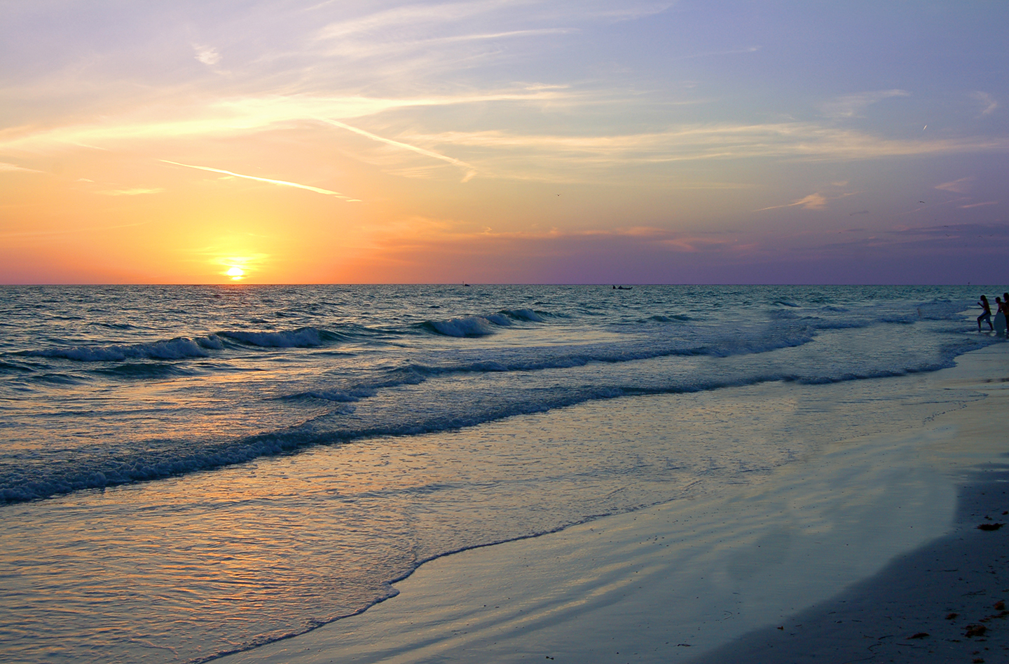 Bãi biển Siesta là một trong các bãi biển đẹp nhất ở Florida