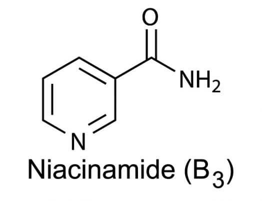  Niacinamide là thành phần chống lão hóa 
