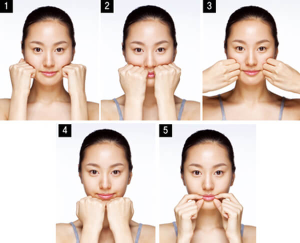 Massage gương mặt cách làm giảm mỡ mặt đơn giản