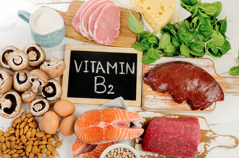 thực phẩm giàu vitamin B2 giúp đôi môi căng mọng