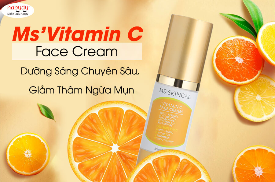 Nhắc đến làn da sáng mịn đều màu là nhắc đến Vitamin C